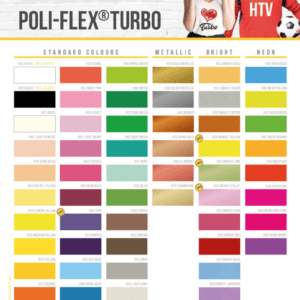 Poli-Flex Turbo Farbkarte